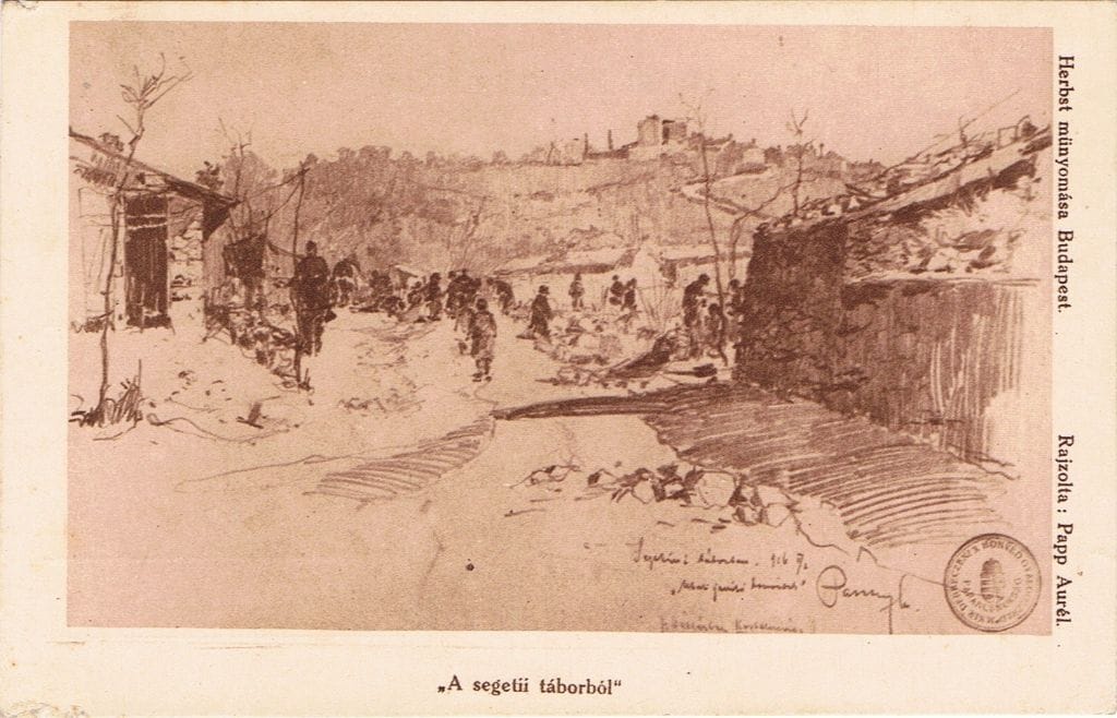 Papp Aurél - A segetii táborból