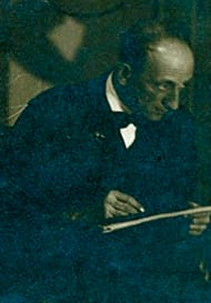 Kóber Leó 1919-ben, forrás: Országos Széchényi Könyvtár/ Kézirattár: Arcképgyűjtemény